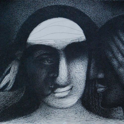 Sympathy | Gel Pen on Paper | 30.5 x 25 CM | 2016 | Available | Price: Contact Us