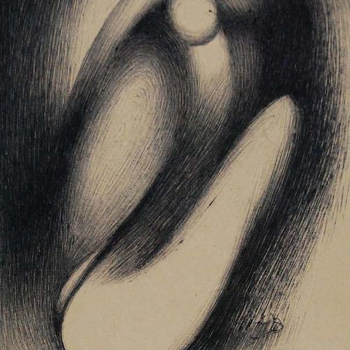 Rest - III | Ball Pen on Paper | 21.5 x 13 CM | 2005 | Available | Price: Contact Us 