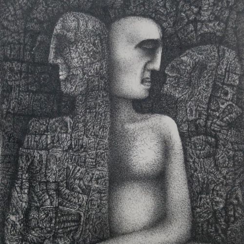 Conversation | Ball Pen on Paper | 37.5 x 27 CM | 2016 | Available | Price: Contact Us 