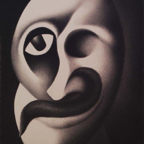 Face - I | Pen on Paper | 54 x 34 CM | 2007 | Available | Price: Contact Us