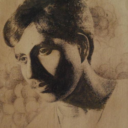 Portrait - XVII | Water Colour on Paper | 22.5 x 17.5 CM | 1977 | Available | Price: Kindly contact Artist 
