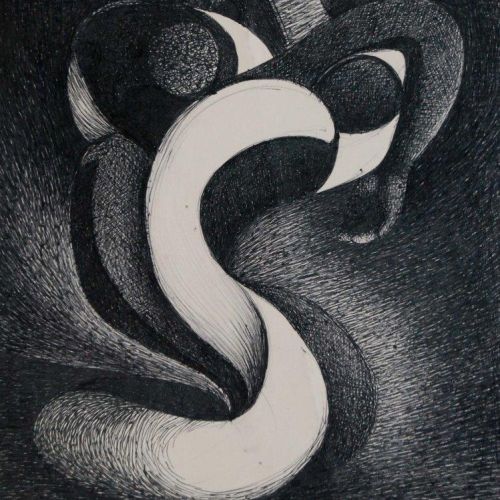 Relax - IV | Ball Pen on Paper | 25 x 18 CM | 2000 | Available | Price: Contact Us 