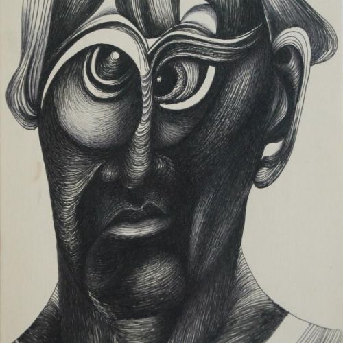 Concentration | Pen on Paper | 26.5 x 18.5 CM | 2005 | Available | Price: Contact Us 