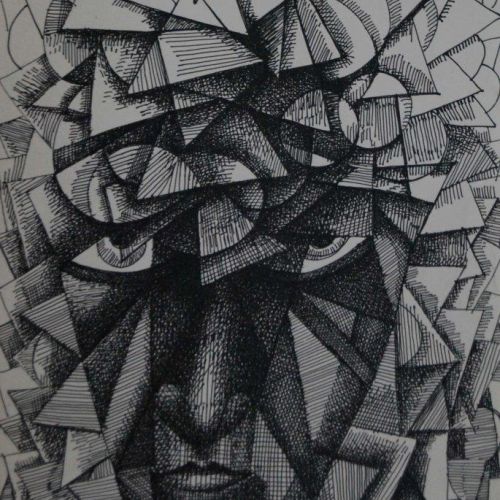 Inspection | Gel Pen on Paper | 23 x 15.5 CM | 2010 | Available | Price: Contact Us