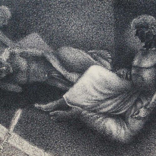 Rest - IX | Ball Pen on Paper | 25 x 18 CM | 2005 | Available | Price: Contact Us 