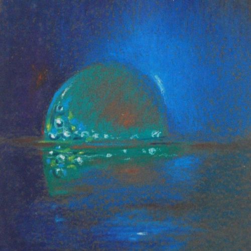 Untitled - XVI | Oil Pastel on Paper | 24 x 16 CM | 1975 | Available | Price: Contact Us
