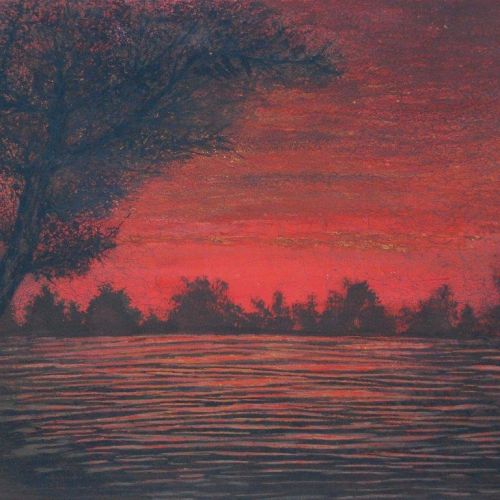Landscape - XLII | Water Colour on Paper | 34 x 25.5 CM | 2012 | Available | Price: Contact Us