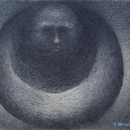 Untitled - XXV | Ball Pen on Paper | 25 x 18 CM | 2003 | Available | Price: Contact Us