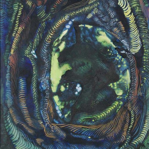 Untitled - IX | Mix Media on Paper | 25 x 17 CM | 2005 | Available | Price: Contact Us 