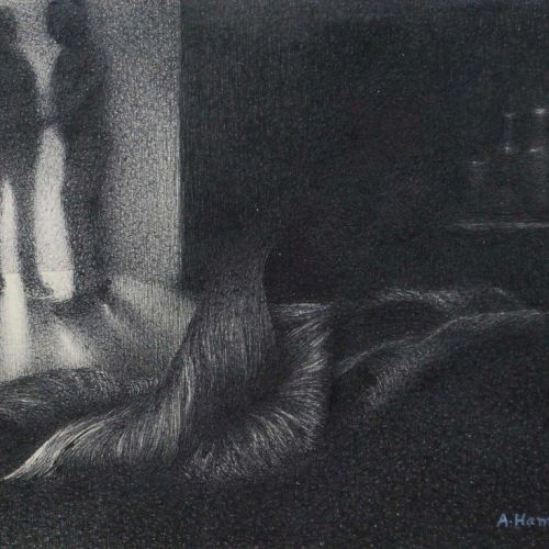 Untitled - XIII | Ball Pen on Paper | 24.5 x 18 CM | 1995 | Available | Price: Contact Us 
