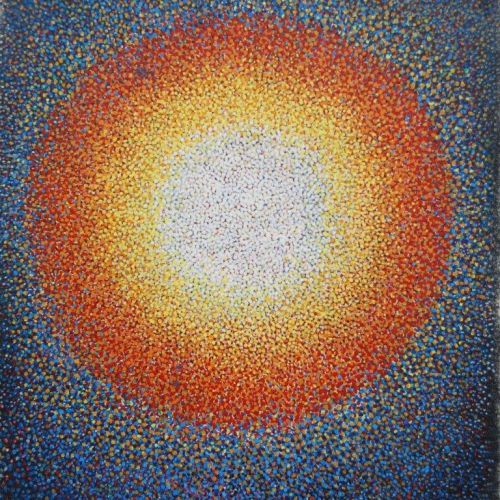 Untitled - XX | Acrylic Colour on Paper | 35 x 30 CM | 2010 | Available | Price: Contact Us