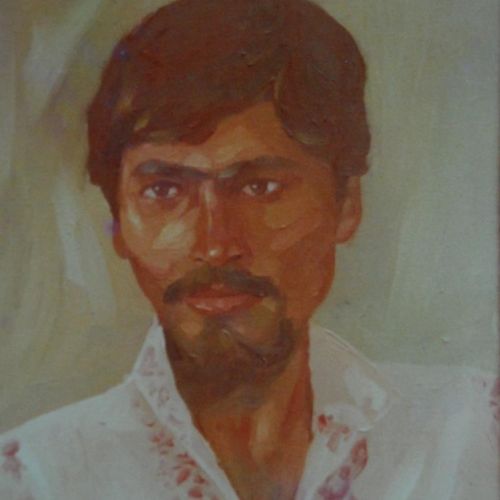 Portrait - XXII | Oil Colour on Canvas | 1982 | Not Available