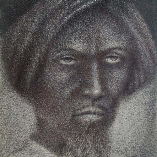 Mewati | Ball Pen on paper | 26 x 18 CM | 2005 | Available | Price: Contact Us 