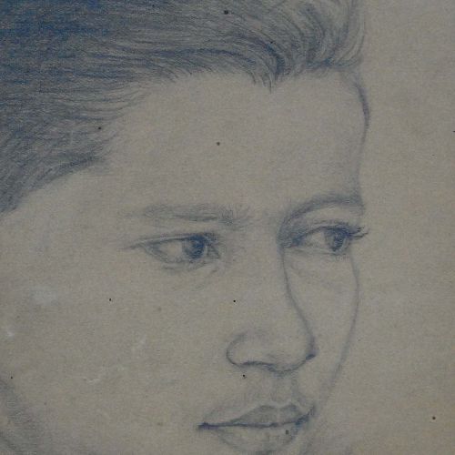 Portrait - XL | Pencil on paper | 22 x 15 CM | 1976 | Available | Price: Contact Artist