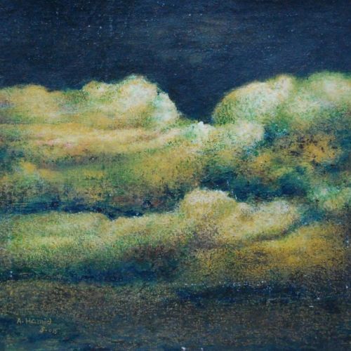 Landscape - XXVII | Oil Colour on Canvas | 37 x 32 CM | 2015 | Available | Price: Contact Us