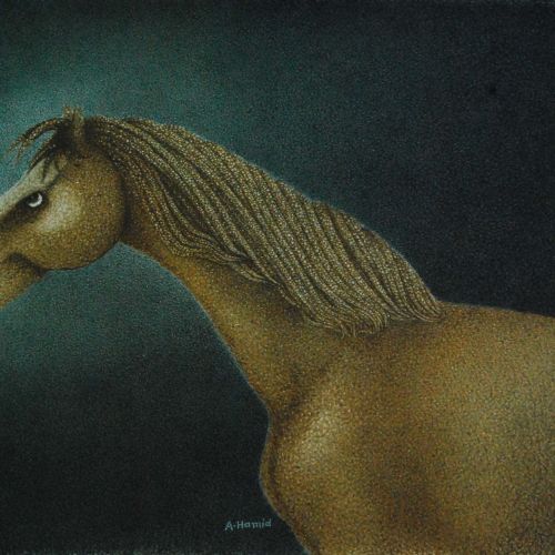 Horse - I | Water Colour on Paper | 53 x 36 CM | 2020 | Available | Price: Contact Us 