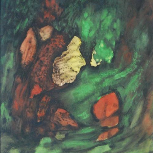 Color Composition - V | Water Colour on Paper | 35 x 30 CM | 2006 | Available | Price: Contact Us