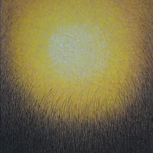 Landscape - XIII | Oil Pastel on Paper | 32.5 x 38 CM | 2010 | Available | Price: Contact Us 