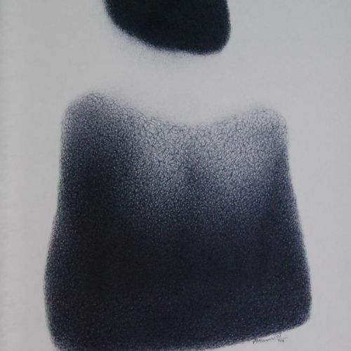 Thinker - I | Ball Pen on Paper | 46 x 32 CM | 1994 | Available | Price: Contact Us 